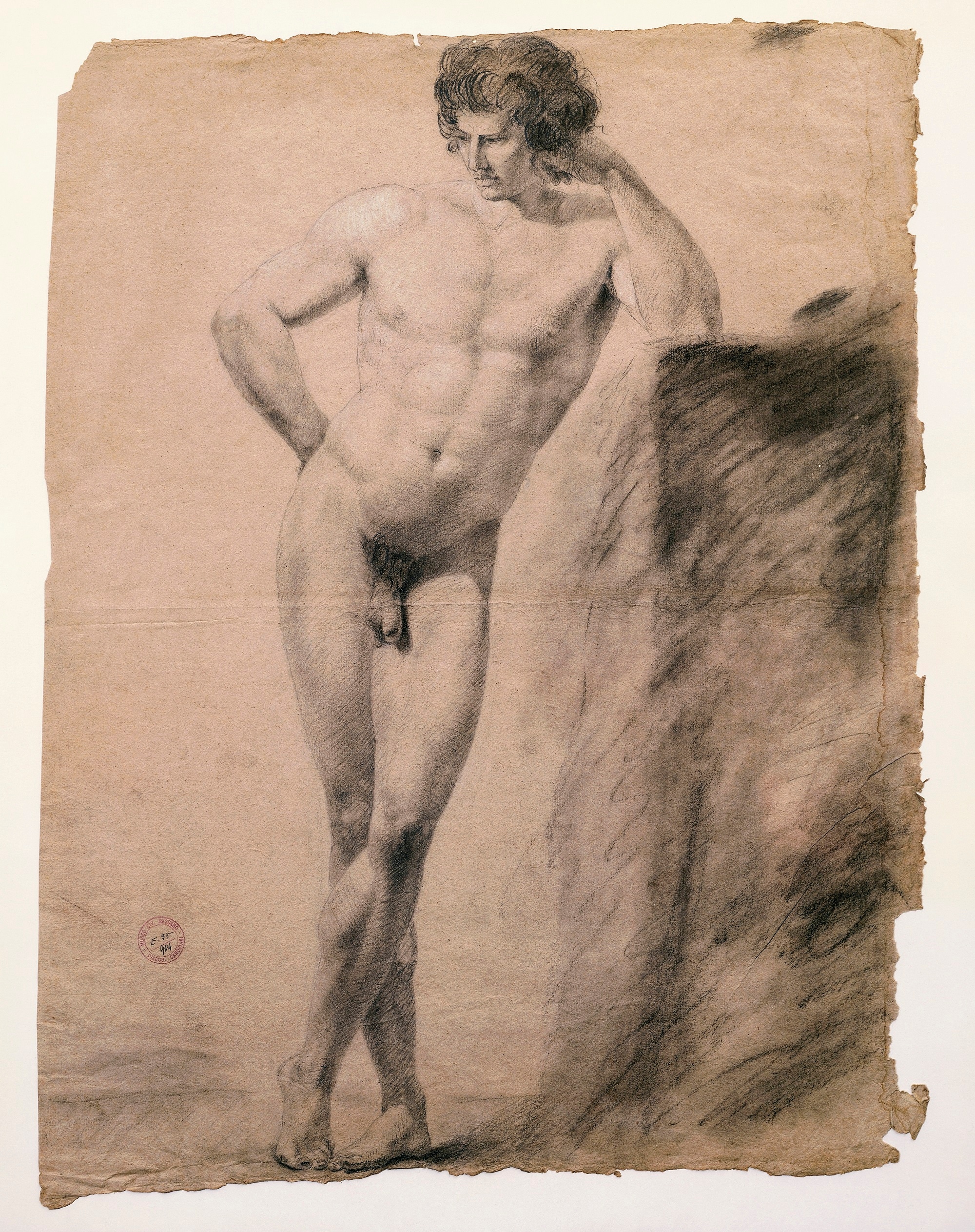 Antonio Canova, Nudo, disegno 