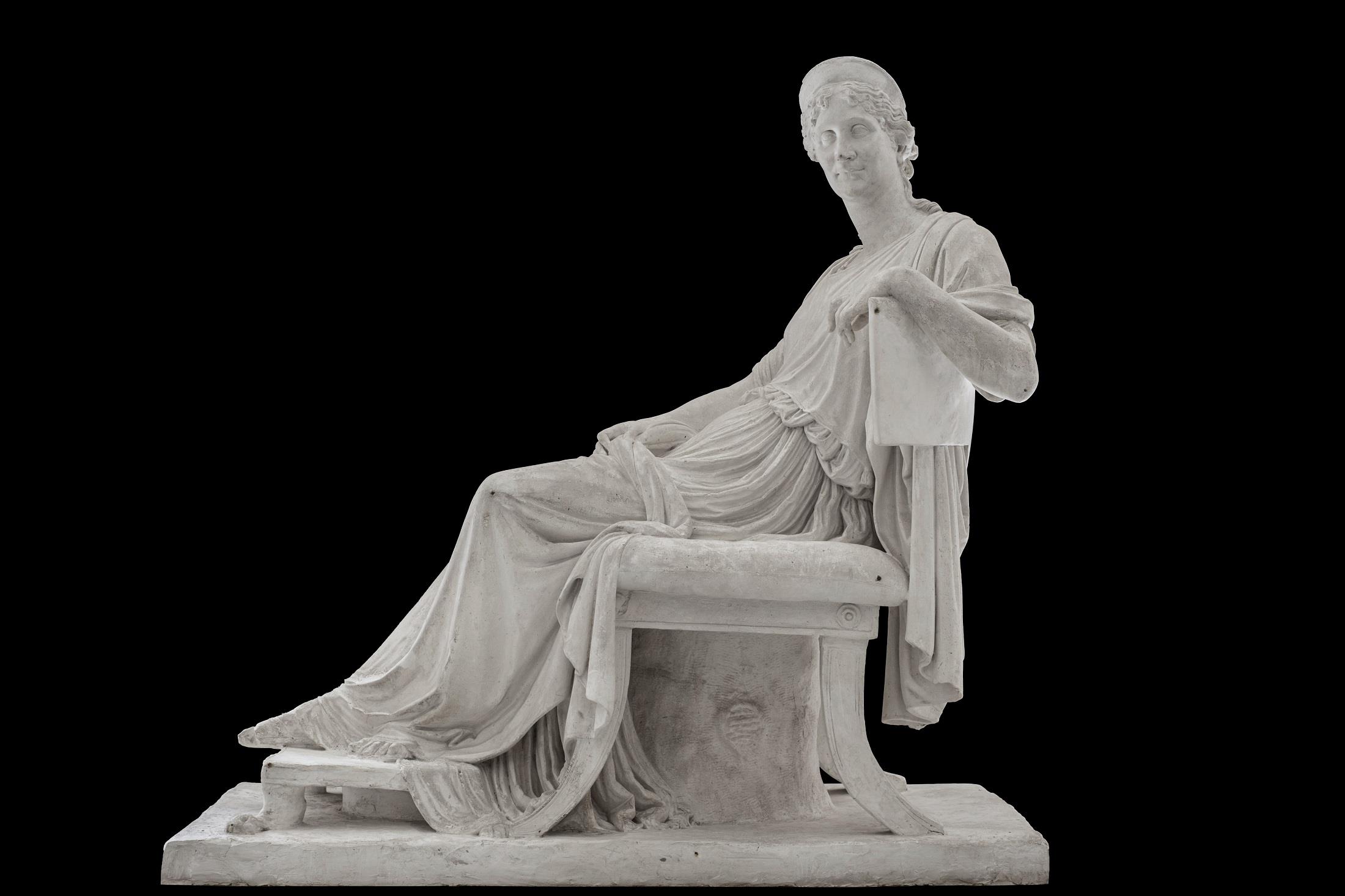 Antonio Canova, Letizia Ramolino Bonaparte, post 1807, Gesso, 155x153x82 cm., Carrara, Accademia di Belle Arti